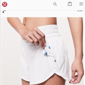 Lulu lemon running shorts